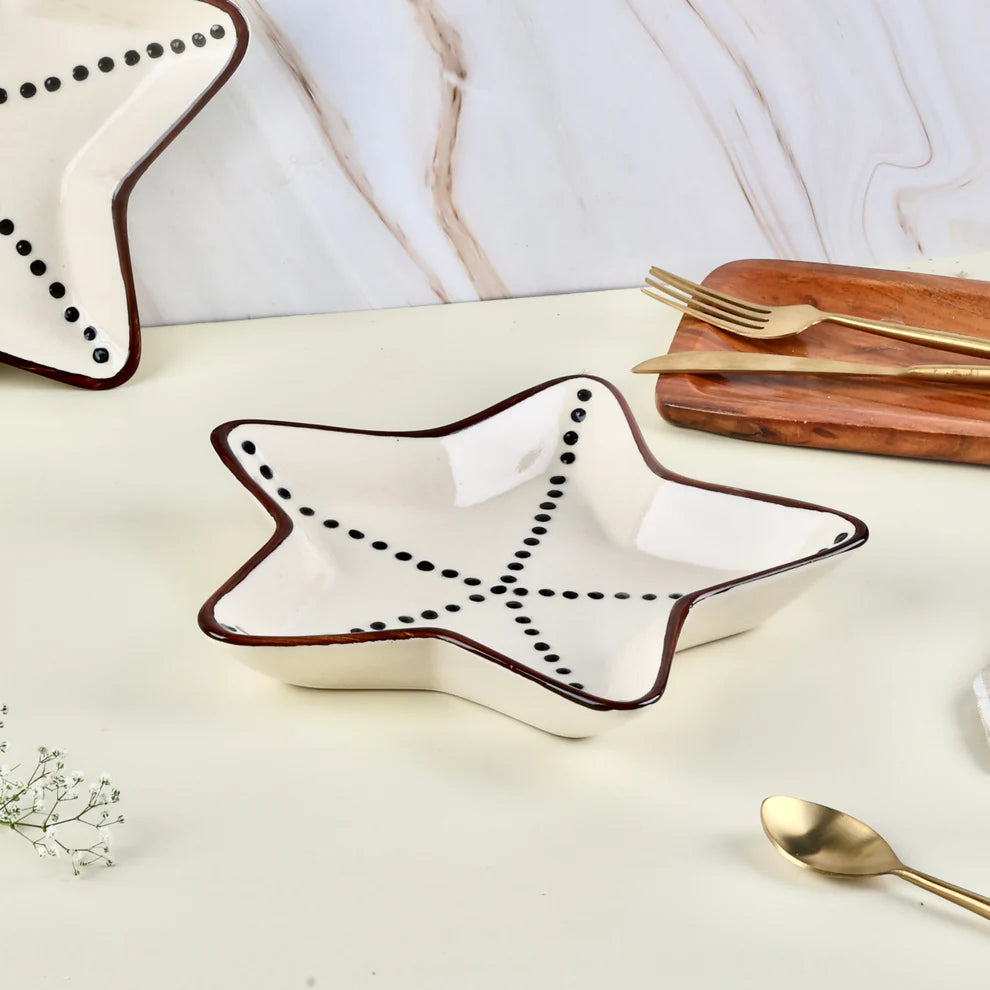 Star Fish Shaped Serving Tray