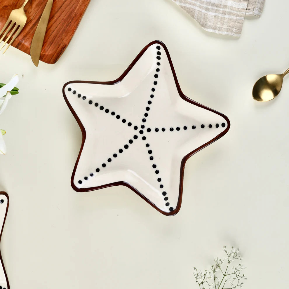 Star Fish Shaped Serving Tray