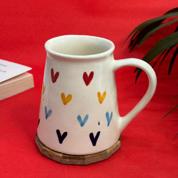 Scattered Hearts Tapered Mug