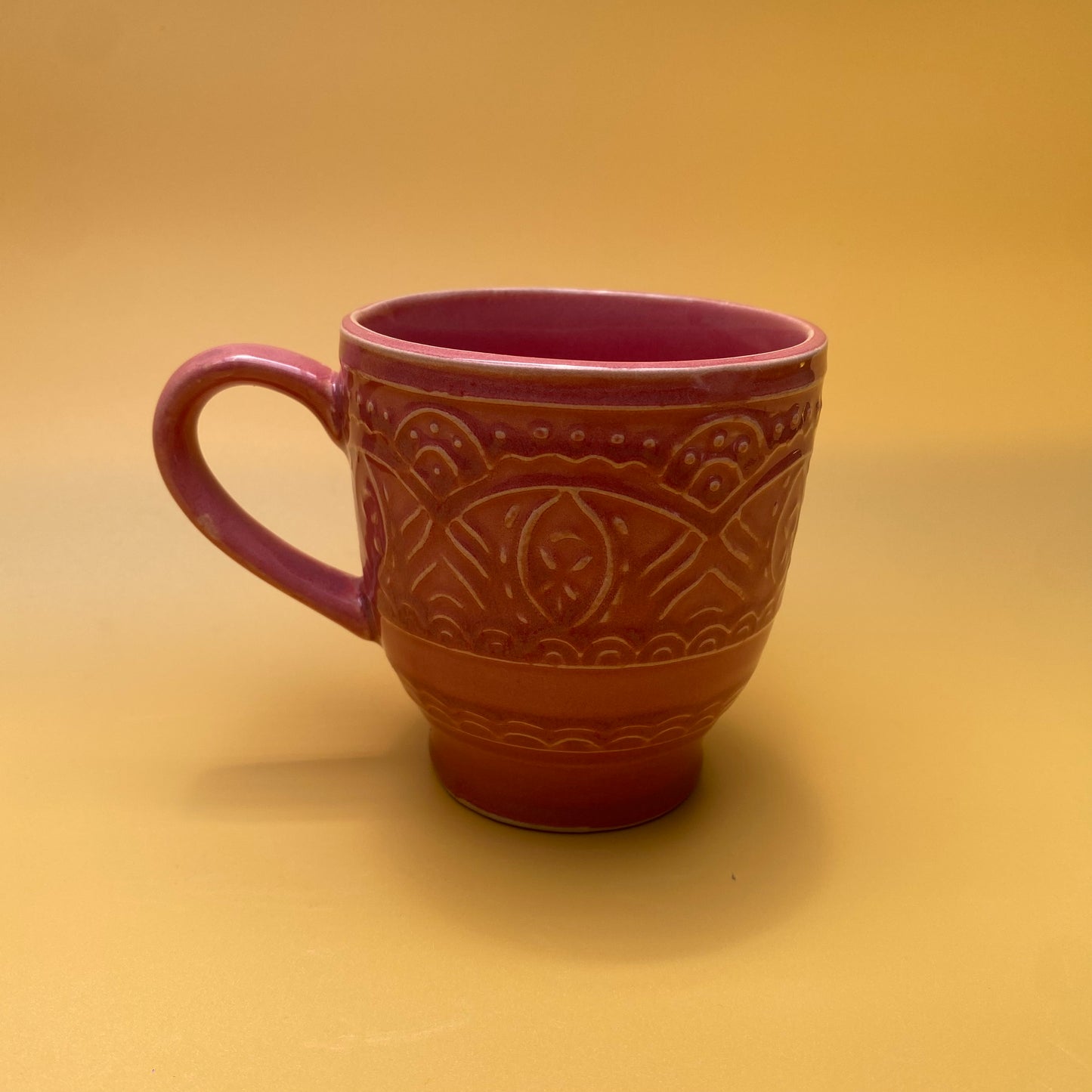 ARTECLAY Hand-Crafted Ruby Lace Mug✨