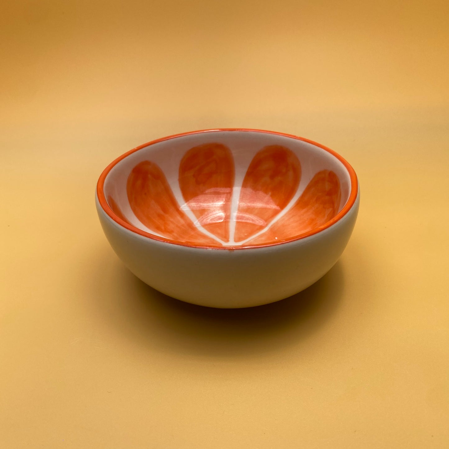 ARTECLAY Hand-Crafted Tangerine Slice Bowl✨