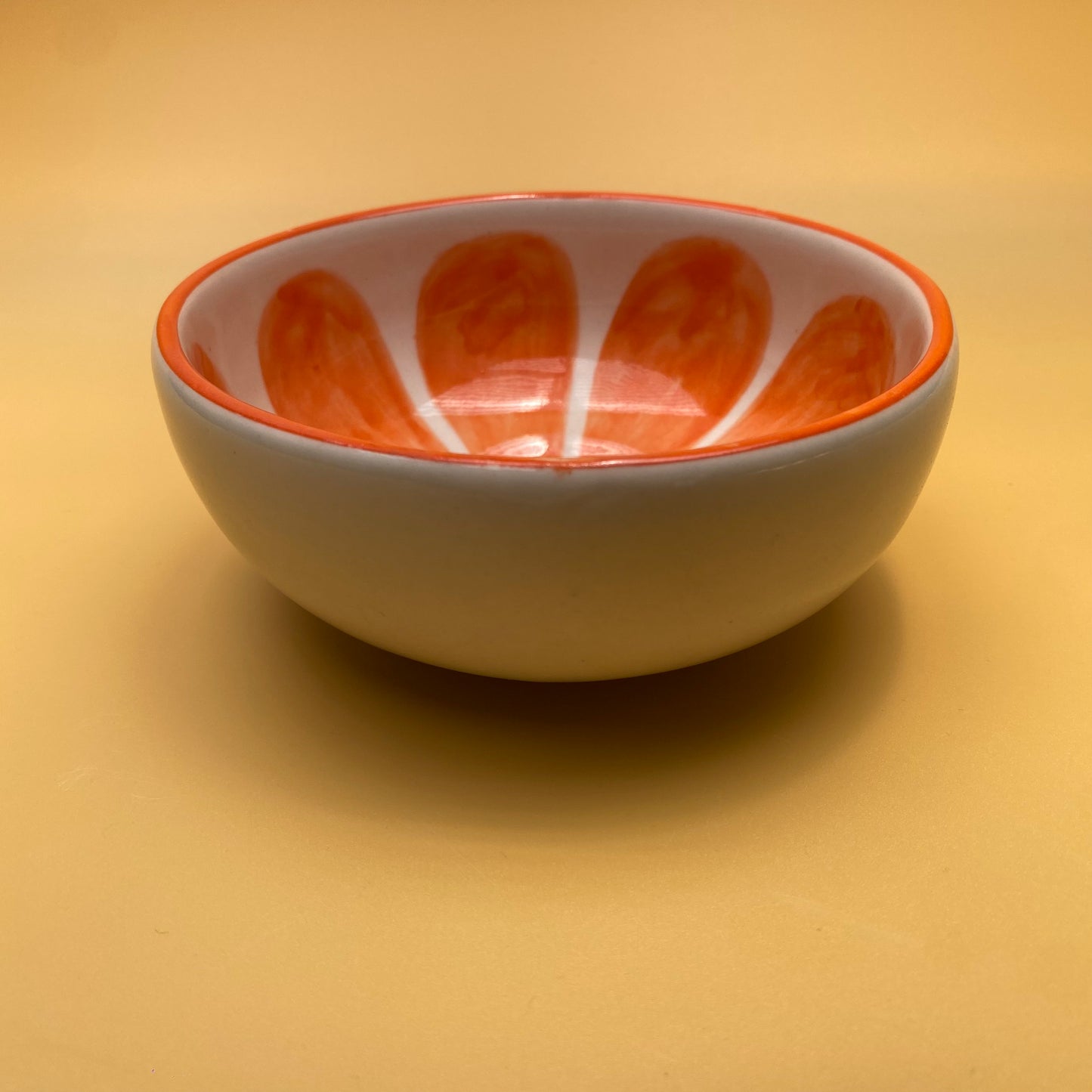 ARTECLAY Hand-Crafted Tangerine Slice Bowl✨