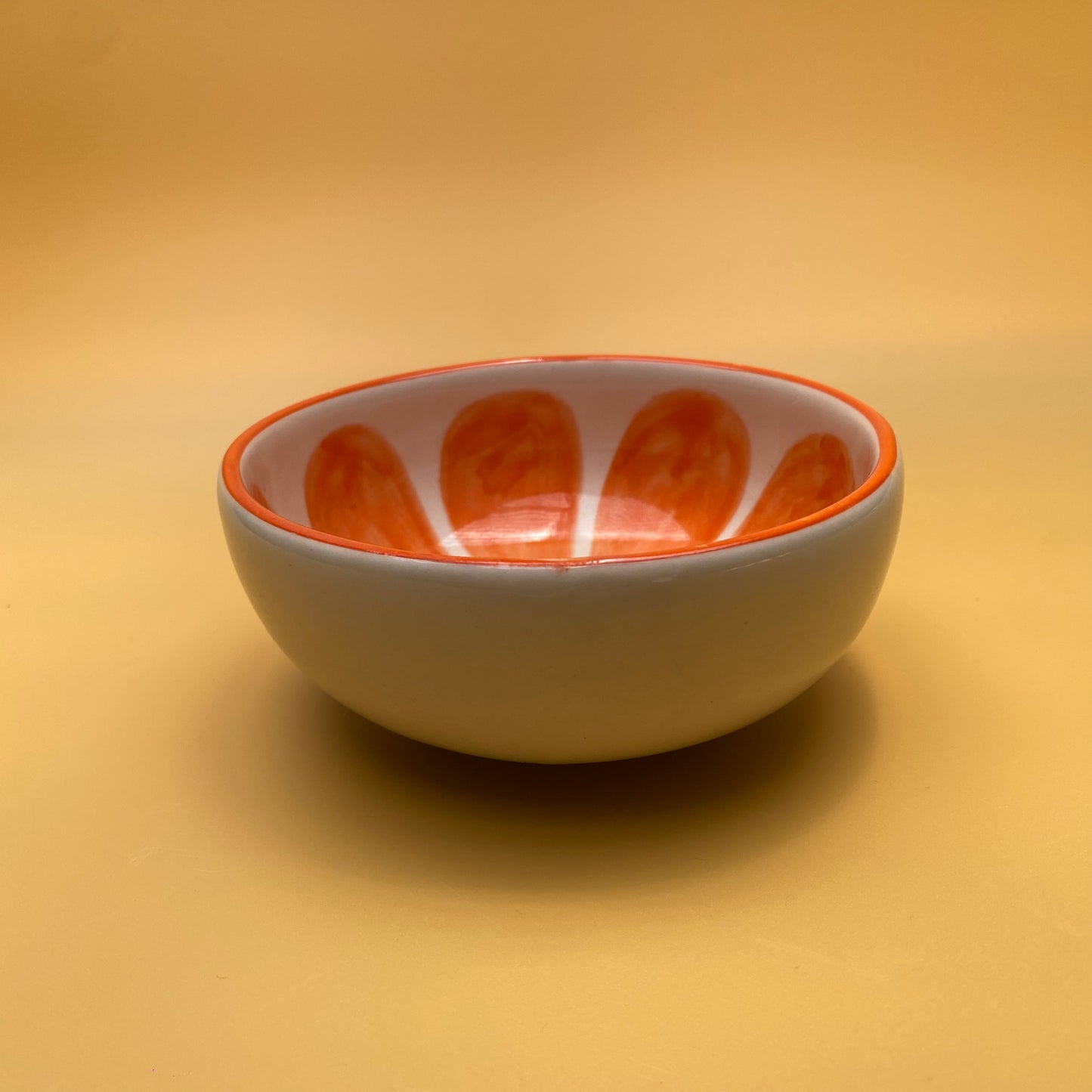 ARTECLAY Hand-Crafted Tangerine Slice Bowl✨