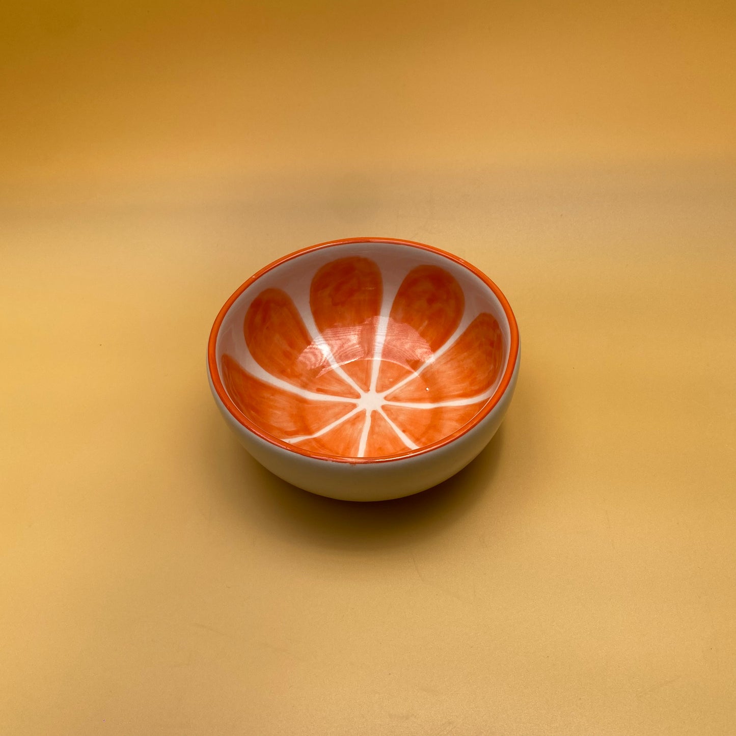 ARTECLAY Hand-Crafted Tangerine Slice Bowl✨