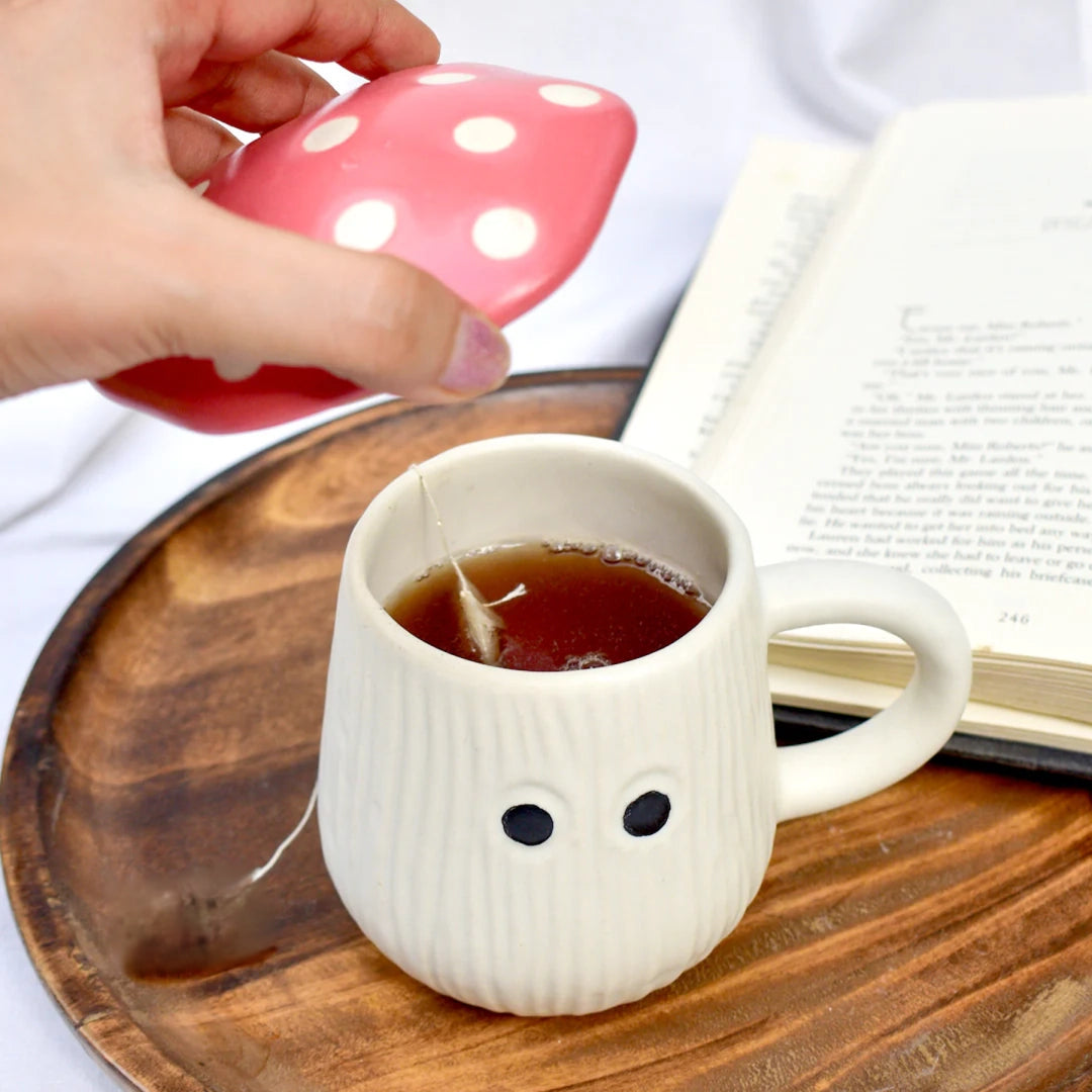 Mushroom Mug with Lid (250ml)