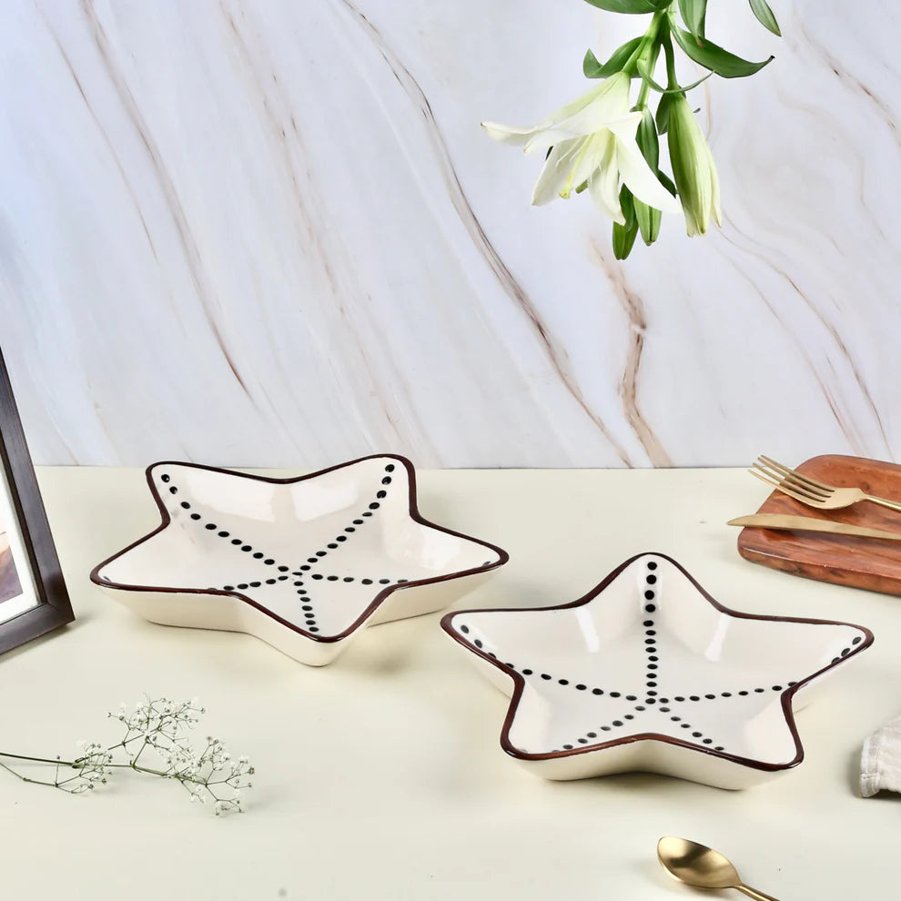 Star Fish Shaped Serving Tray