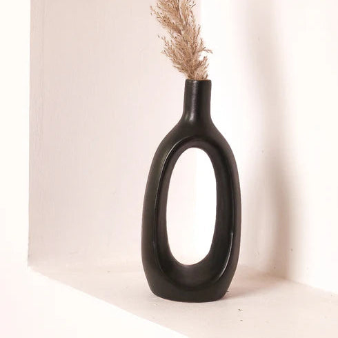 Bold Black Vase