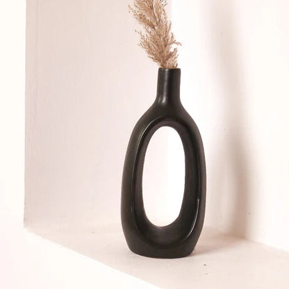 Bold Black Vase