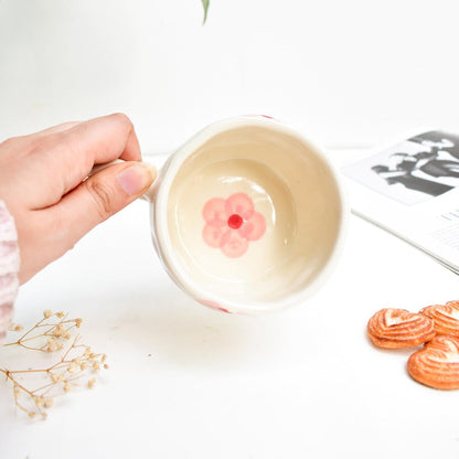 Pink Petal Tea Cup