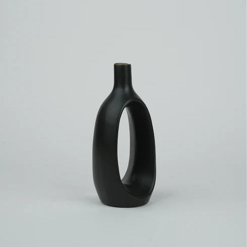 Bold Black Vase