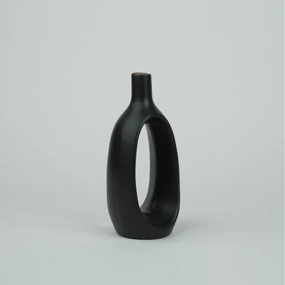 Bold Black Vase