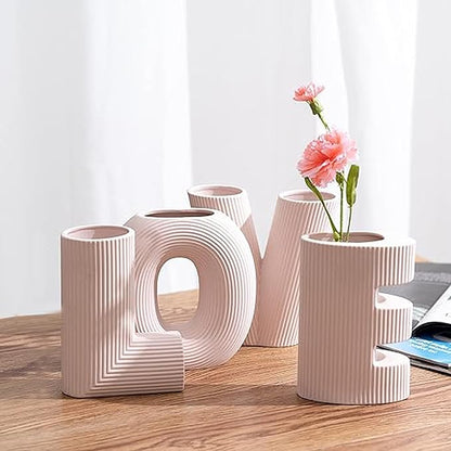 Huge Love Vase - Set of 4