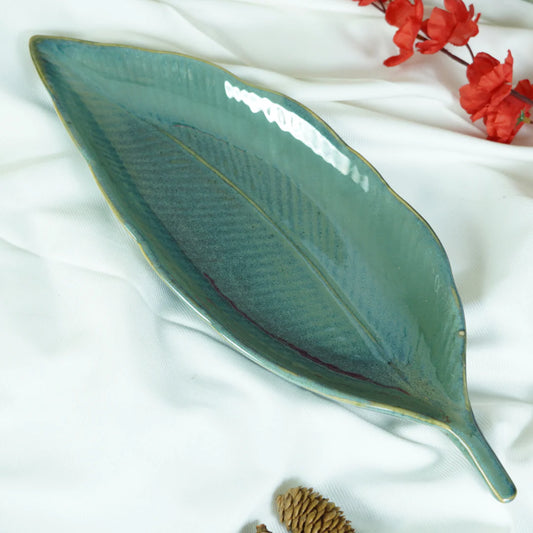 Green Leaf Platter