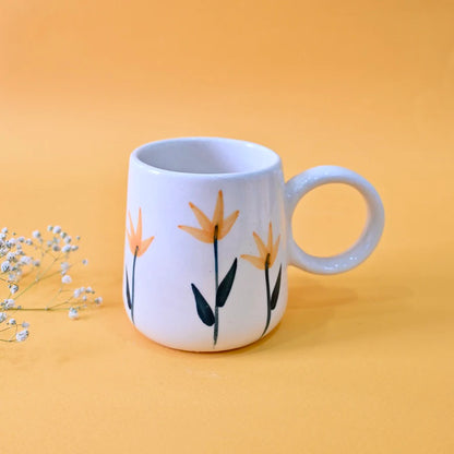 Golden Tulip Tall Mug