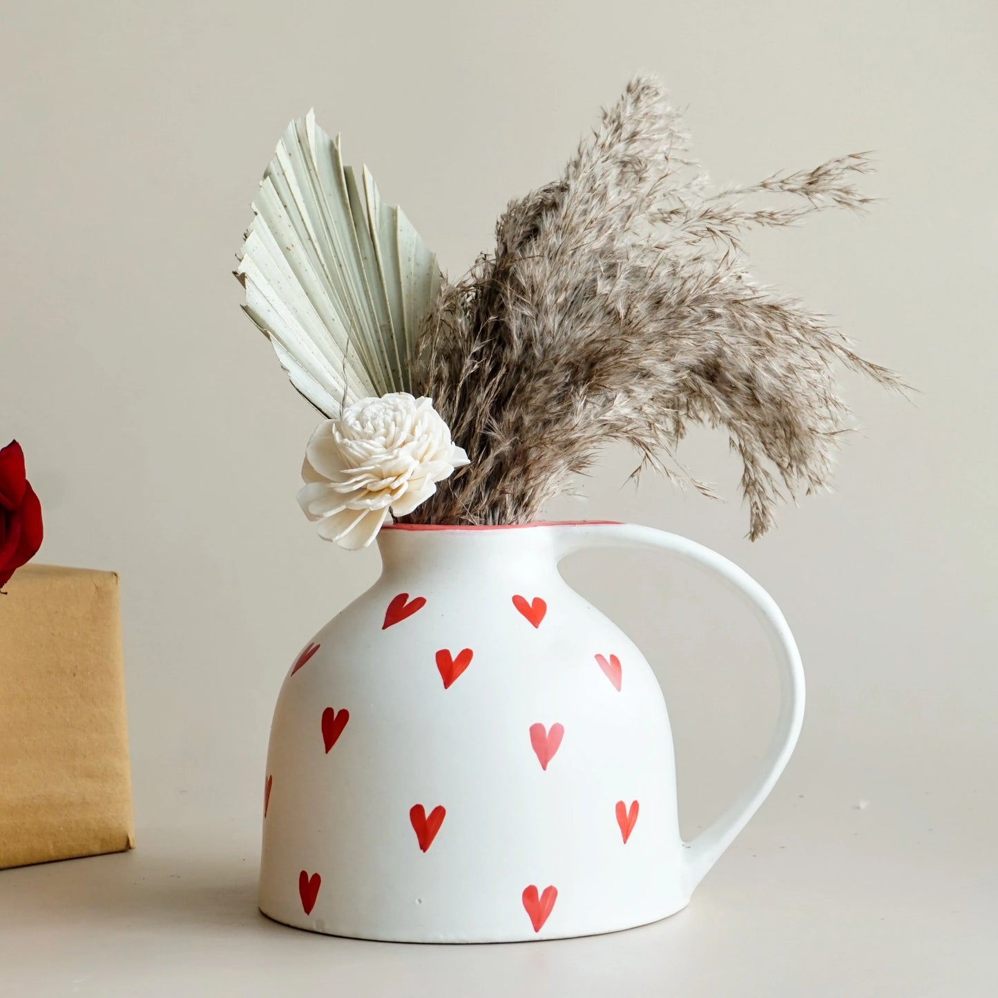 Heart Jug Vase