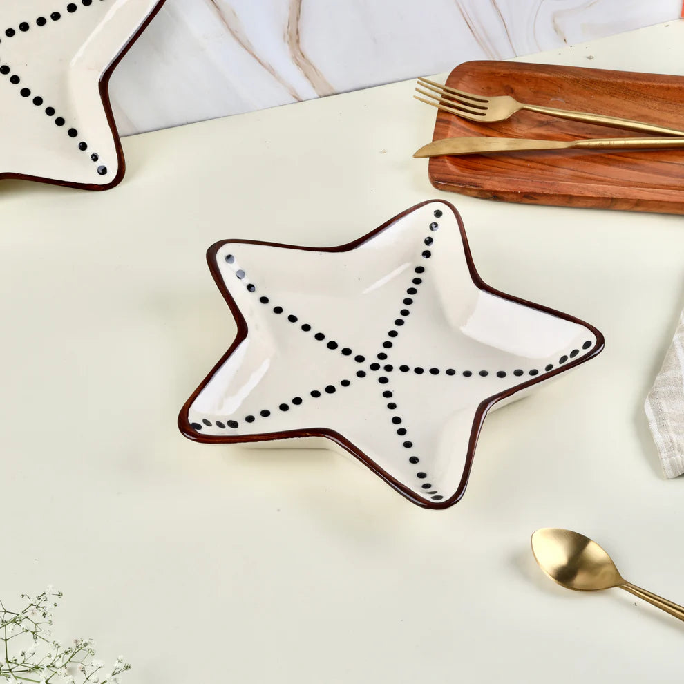 Star Fish Shaped Serving Tray