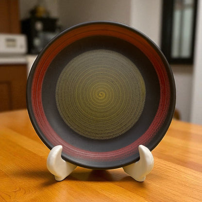 Rustic Spiral Quarter Plate