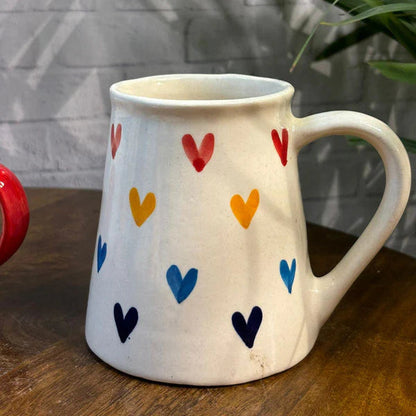 Scattered Hearts Tapered Mug