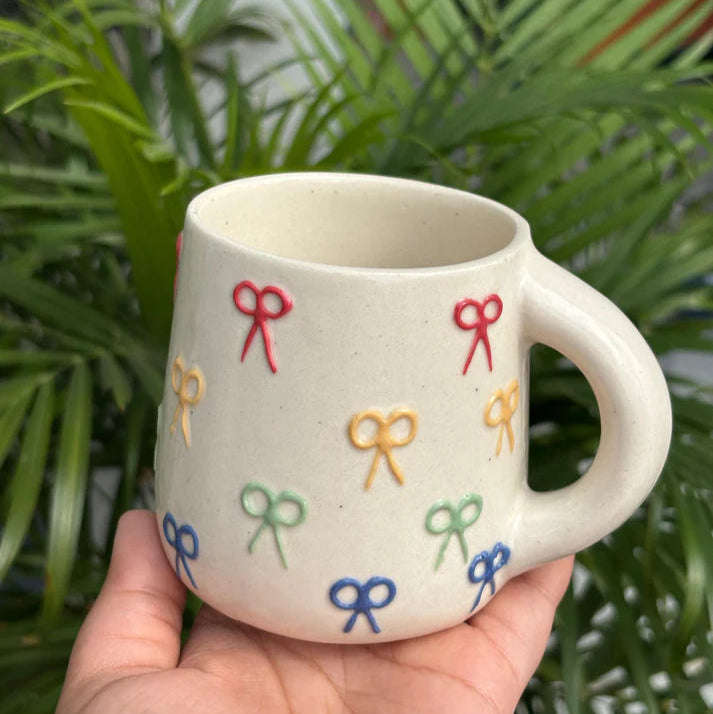 Colourful Bow Mug