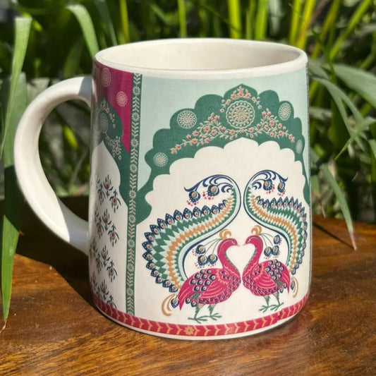 Royal Peacock Mug