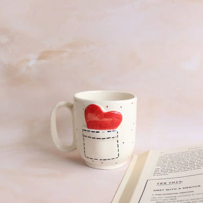 Pocket Heart Stack Mug