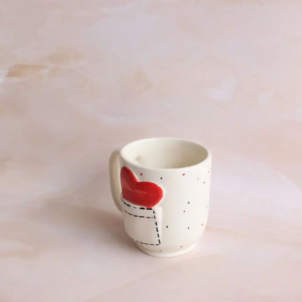Pocket Heart Stack Mug