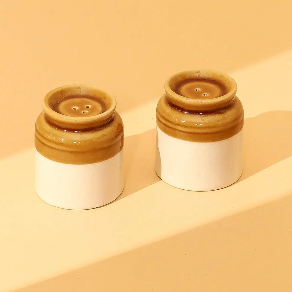 Button Salt & Pepper Set