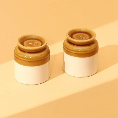 Button Salt & Pepper Set