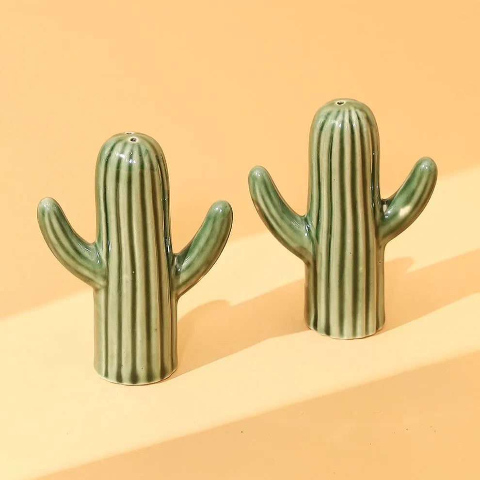 Cactus Salt & Pepper Set