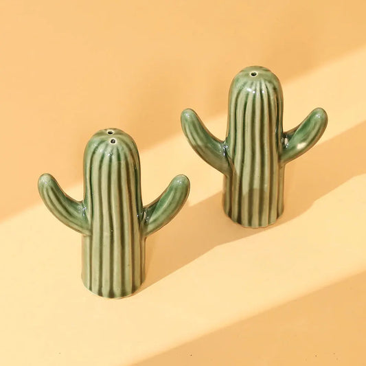 Cactus Salt & Pepper Set
