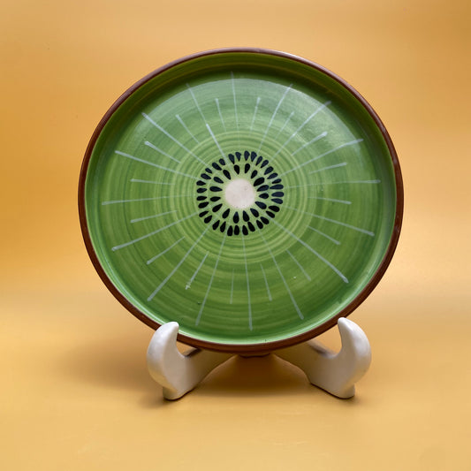ARTECLAY Hand-Crafted Kiwi Slice Dessert Plate✨