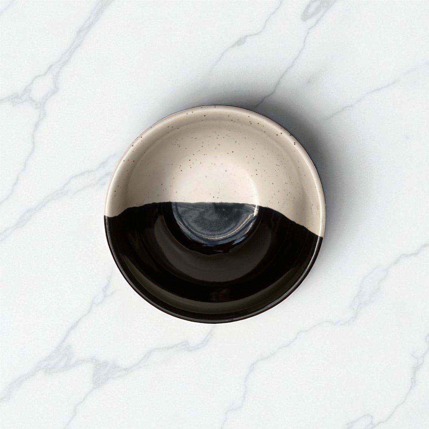Black & White Floral Bowl (250ml)