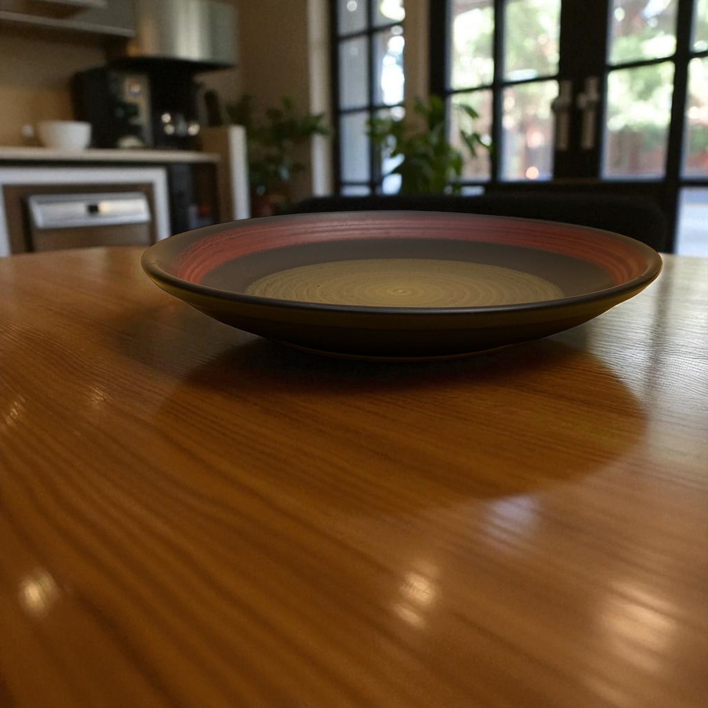 Rustic Spiral Quarter Plate