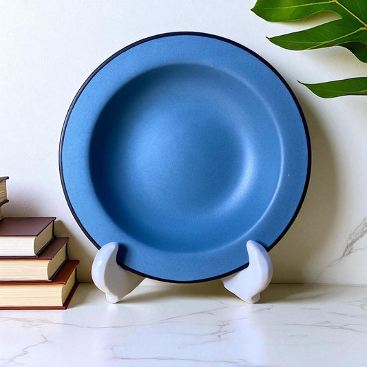 Blue Soup and Pasta Platter
