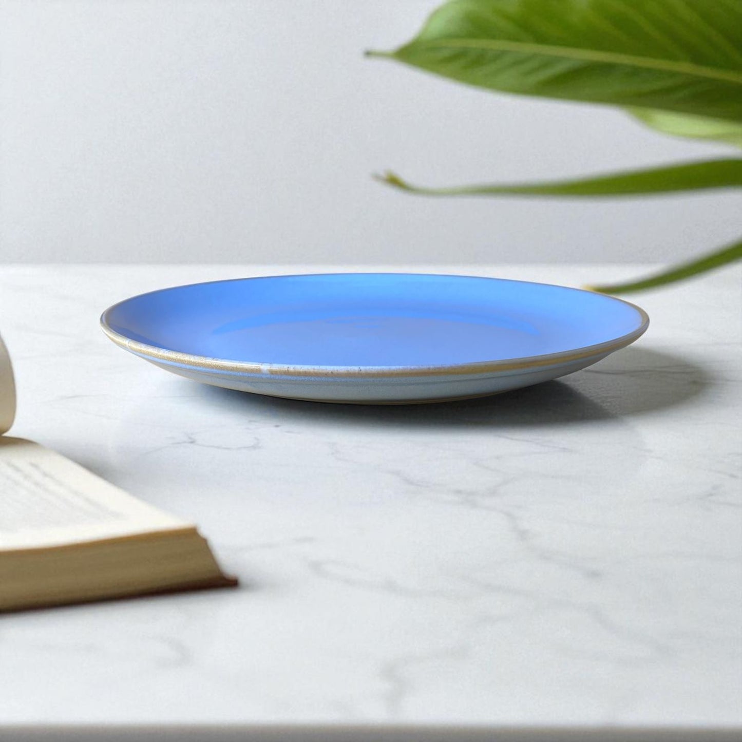 Sky Blue Bold Dinner Plate