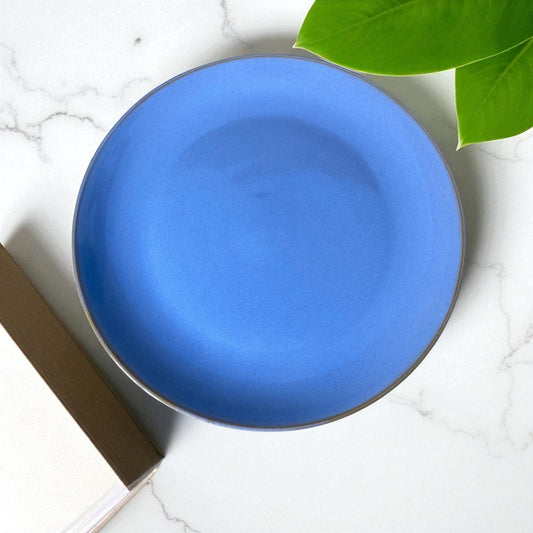 Sky Blue Bold Dinner Plate