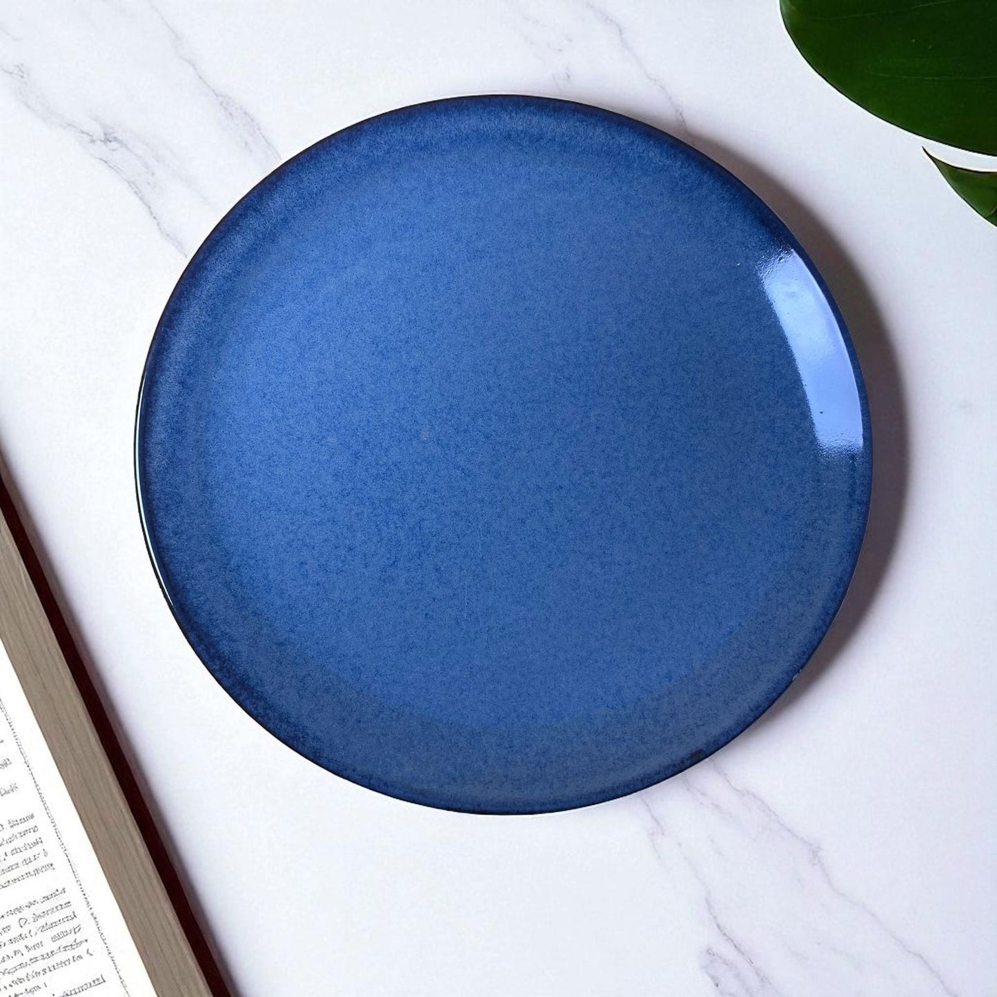 Speckle Blue Dinner Plate