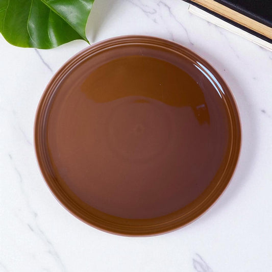 Brown Bold Dinner Plate