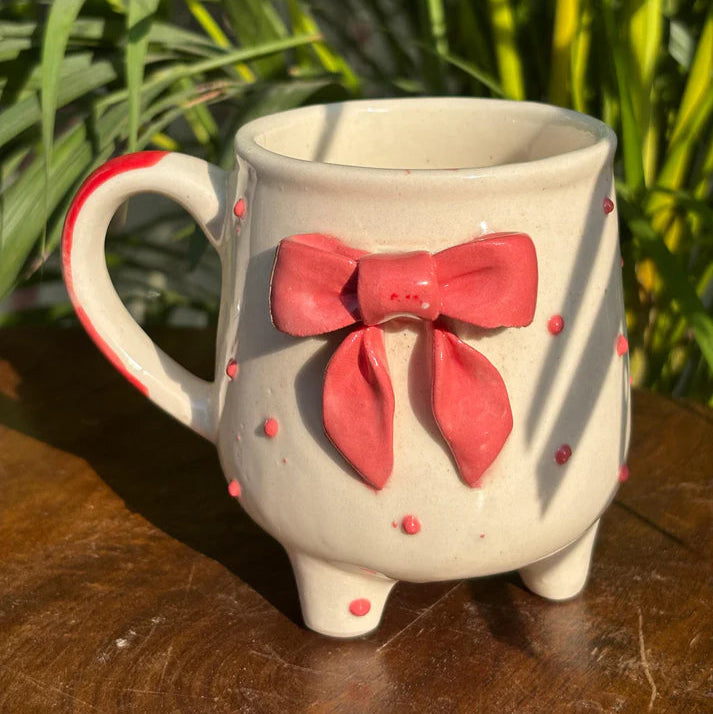 Red Bow Mug