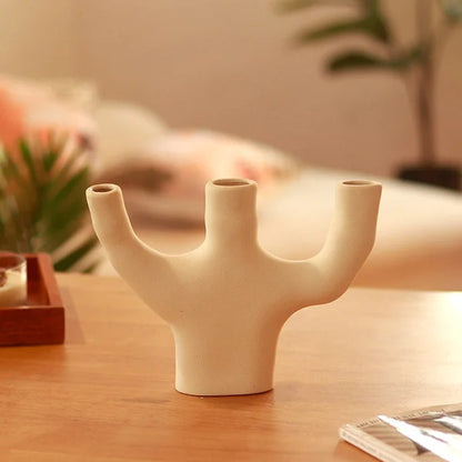 Triple Artistic Candle Holder
