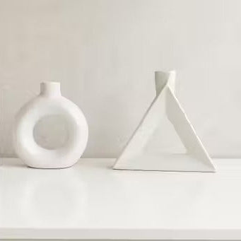 Triangular Vase